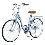 7 Speed, Steel Frame, Multiple Colors 24 Inch Ladies Bicycle W1019P165865