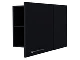 Black Hi Wall Cabinet with 1 Door B062P252191
