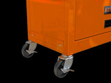 High Capacity Rolling Tool Chest with Wheels and Drawers, 8-Drawer Tool Storage Cabinet--ORANGE 17657840