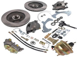 Front Disc Brake Conversion Kit Manual Master Cylinder & Valve Replacement for 1957-1972 Ford 85465581