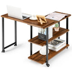 ZUN Mobile office desk, sofa side table 48074807