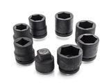 Heavy Duty Torque Multiplier Set Wrench Labor Saving 8ps Sockets Black 82036846