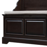 TREXM Shoe Bench, Retro Shoe Bench with Safe Soft-Close Devices, Chest with Hidden N715P198568L