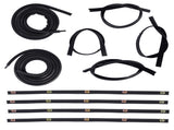 Door & Window Run Channel Weatherstrip Seals Set Replacement for 1972-79 Dodge Pickup Truck 62065208