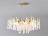8-Light Chandelier Grape Crystal Ceiling Lamp, 8-Lights Modern Farmhouse Ceiling Ceiling Hanging W5008P466526