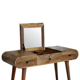 Oak-ish Round Dressing Table B182P166565