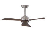 42" Solid Wood Blades Ceiling Fan with Lights Remote Control,Quiet DC Motor 3 Blade Ceiling Fans 6 W3596P460816