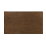 Contemporary Brown Finish Dining Table 1pc Wooden Kitchen Dining Furniture B011P242836