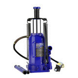 20 Ton Pneumatic Air Hydraulic Bottle Jack with Manual Hand Pump Heavy Duty Auto Truck Travel W1239124011