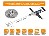 Drill Mixer Set with Spade Handle 1/2 inch Electric Corded Mixing Drill Machine 9A Motor Concrete T3177P305036