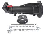 12" to 16" Adjustable Cushioned 5th-Wheel-to-Gooseneck Adapter 20,000 lb for RV Trailer Camper 76643374