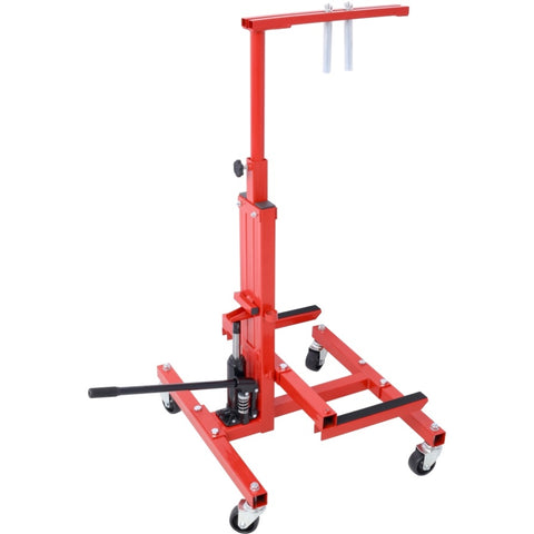 ZUN Hydraulic Door Remover and Installer Jack Hoist Lift Jack Stand Dolly W465130765