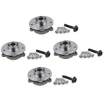 ZUN Front & Rear Wheel Hub Bearing Kit Fits Audi A4 A6 A8 Q5 S6 S7 B8 4G 2009-2018 83559186