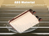 20 Inch ABS Hard Shell Travel Checked Luggage - Scratch Resistant Surface Four Multi-Directional W2787P437246