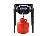Outdoor Camp Stove High Pressure Propane Gas Cooker Portable Cast Iron Patio Cooking 41519182