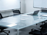 36 x 54 Inch 1.5mm Thick Clear PVC Table Protector, Waterproof & Easy-Clean Desk Pad, Rectangle for 38276255