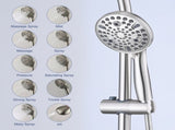 Full Shower System with Handheld Showerhead 77690663