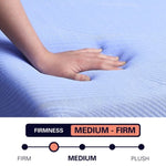 ZUN Bridgevine Home 12 inch Refresh Hybrid Cooling Fast Responding Latex Foam and Coil Adult Mattress, B108131513