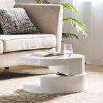 ZUN MODERNESQUE ROTATING COFFEE TABLE 3 55055.00