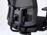 Complus Polyester Seat Pro Ergonomic High Back Office Task Mesh Chair 27"H in Black Color With Arms B091P340129