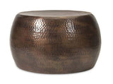 D19.5x16" Nuria Hammered Accent Table W2078P410078