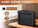 KMA201 41-inch walnut top acoustic guitar with matte binding, comes with a 15W amplifier, bag, 84449469