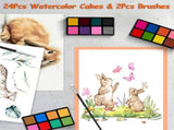 140Pcs Art Supplies Kit with Wooden Case, Drawing Painting Set Includes Colored Pencils, Oil 85998406