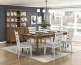 Farmhouse Dining Furniture Set of 2 Side Chairs Antique White Finish Wooden Durable Comfortable B011P347895