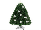 4 Feet LED Christmas Tree with Snowflakes 40648688