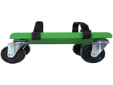 Snowmobile Dolly Heavy Duty Carries up to 1500lbs V-Slide with 2.5" Swivel Casters Rubber Pad 68808090