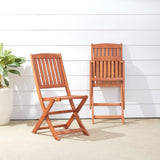 Lucius Reddish Brown Patio Folding Chairs B093121205