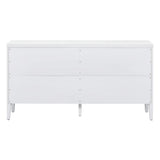 Retro Sideboard door with Circular Groove Design Round Metal Door Handle for Entrance, Dinning Room, 91518622