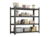 4-Layer Metal Storage Rack, Garage Shelves, Adjustable Height Partition, Suitable For Living Room, 14699077