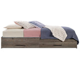 Mate's Bed, Brown finish B356P494504