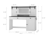 Self-pickup and designated warehouses are not supported. This is a rustic-style dressing table and 95878826