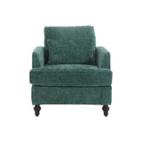 COOLMORE Wood Frame Armchair, Modern Accent Chair Lounge Chair for Living Room,Tufted Club Chair, W395P151904