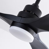Hot sales 42 Inch Ceiling Fans with Lights and Remote, Black Ceiling Fan for Patios with Light 3 W2991P338642