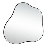 Cloud-Shaped Metal Accent Wall Mirror W3207P286023