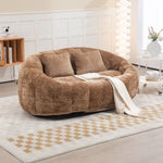 ZUN COOLMORE Bean Bag sofa Lazy Sofa Durable Comfort Lounger High Back Bean Bag Chair Couch for Adults W395P181441