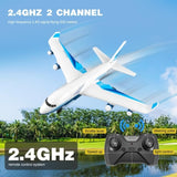 4DRC G2 RC Plane 4-Axis Fighter Jet 2.4Ghz 2 Channel RC Aircraft with LED 2 Batteries,Kids Gifts 18649076