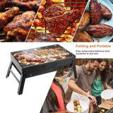 Portable BBQ Barbecue Grill Foldable Charcoal Grill Camping Garden Outdoor Travel 40376126