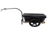 Bike Cargo with Support Bar, 900D PVC Waterproof Cover, Removable Box, Utility Bike Wagon W465P347193