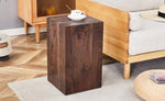 ZUN 12x12x20 Inch Walnut Wood Grain MDF Coffee Table - Luxurious Design, Perfect Living Room W1151P231612