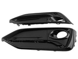 Pair Front Bumper Fog Grille Cover Trim fit for Honda Civic 2017-2021 71118TGGA50ZB 20255787