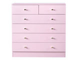 Modern Simple 6-Drawer Dresser Pink 28507163