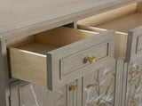 Dauphin Handpainted Entryway Storage Cabinet, Grey Cashmere Wood B2719P238531