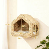 Wooden Cat House 30316726