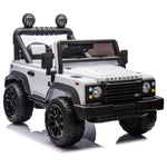 ZUN Licensed 2015 Land Rover Defender 90,24V Kids Ride On XXL Car W/Parents Control,2wd,Four-wheel W1396P190412