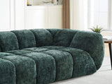 Chenille Pure Foam Sofa, Quilted Cloud Sofa, Deep-Seat Chenille Pure Foam Sofa, Comfortable W834P442223