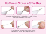 2 PCS Skin Tag Repair Kit Portable Beauty Equipment Multi-Level with Home Usage USB Charging LCD 63527607